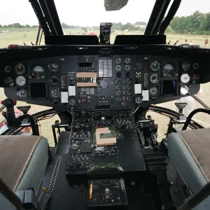 BK 117 Flight Deck