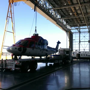 Sikorsky S-76 Helicopter BCIT Delivery