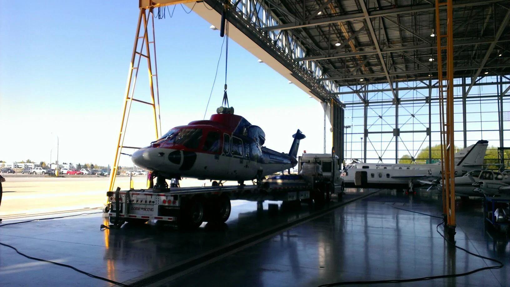 Sikorsky S-76 Helicopter 2013 Delivery @BCIT