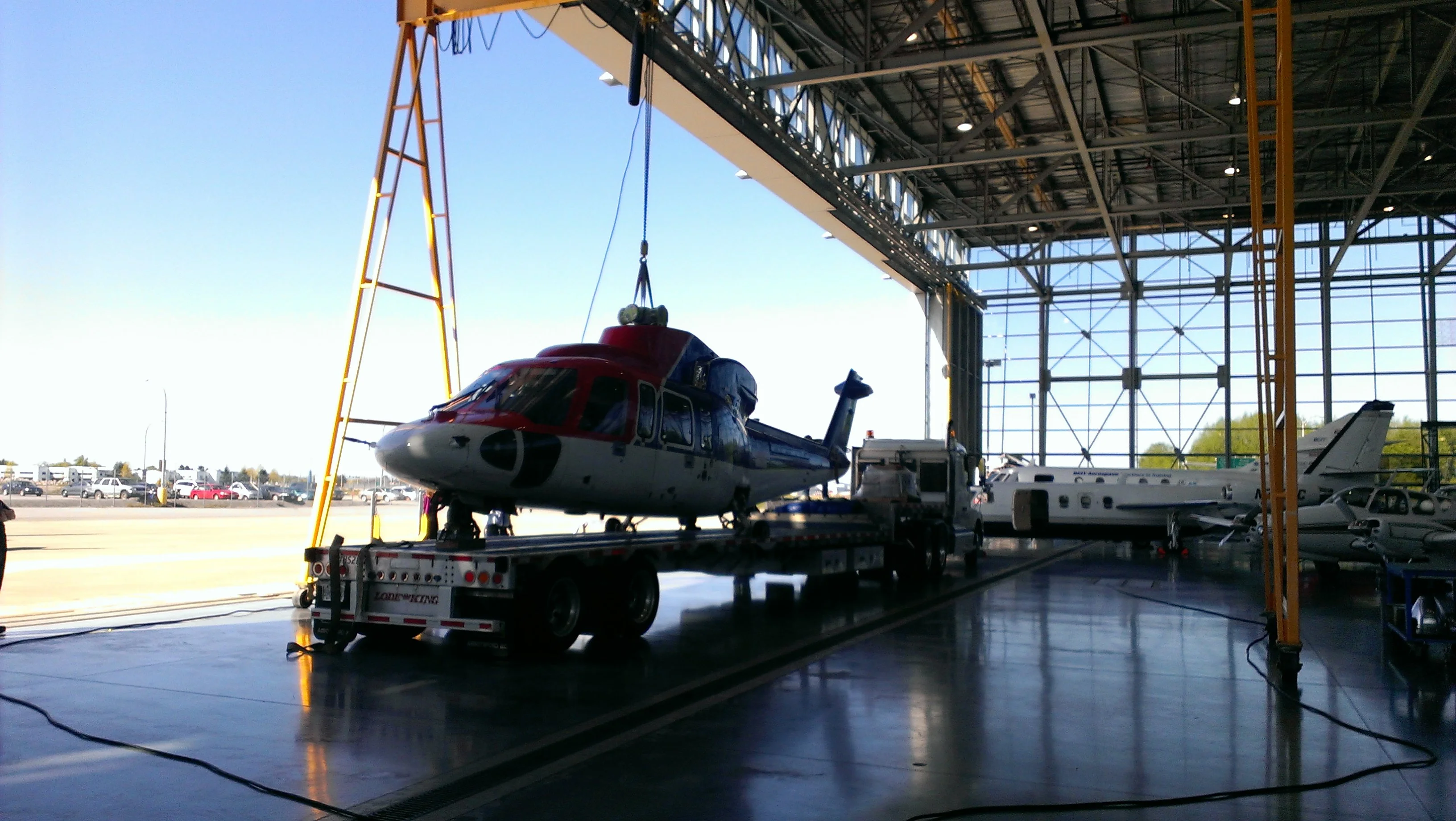 Sikorsky S-76 Helicopter BCIT Delivery