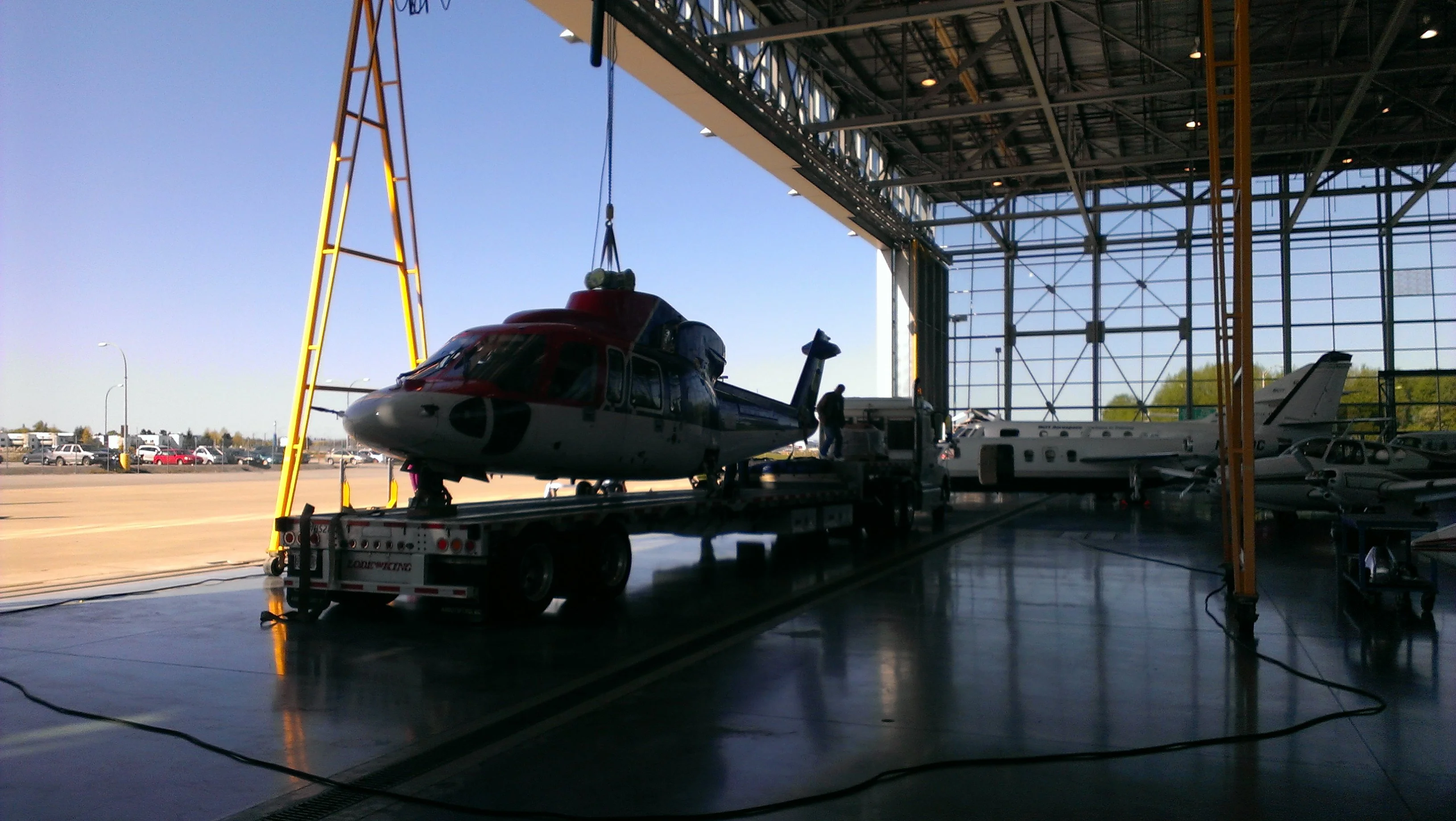 Sikorsky S-76 Helicopter BCIT Delivery