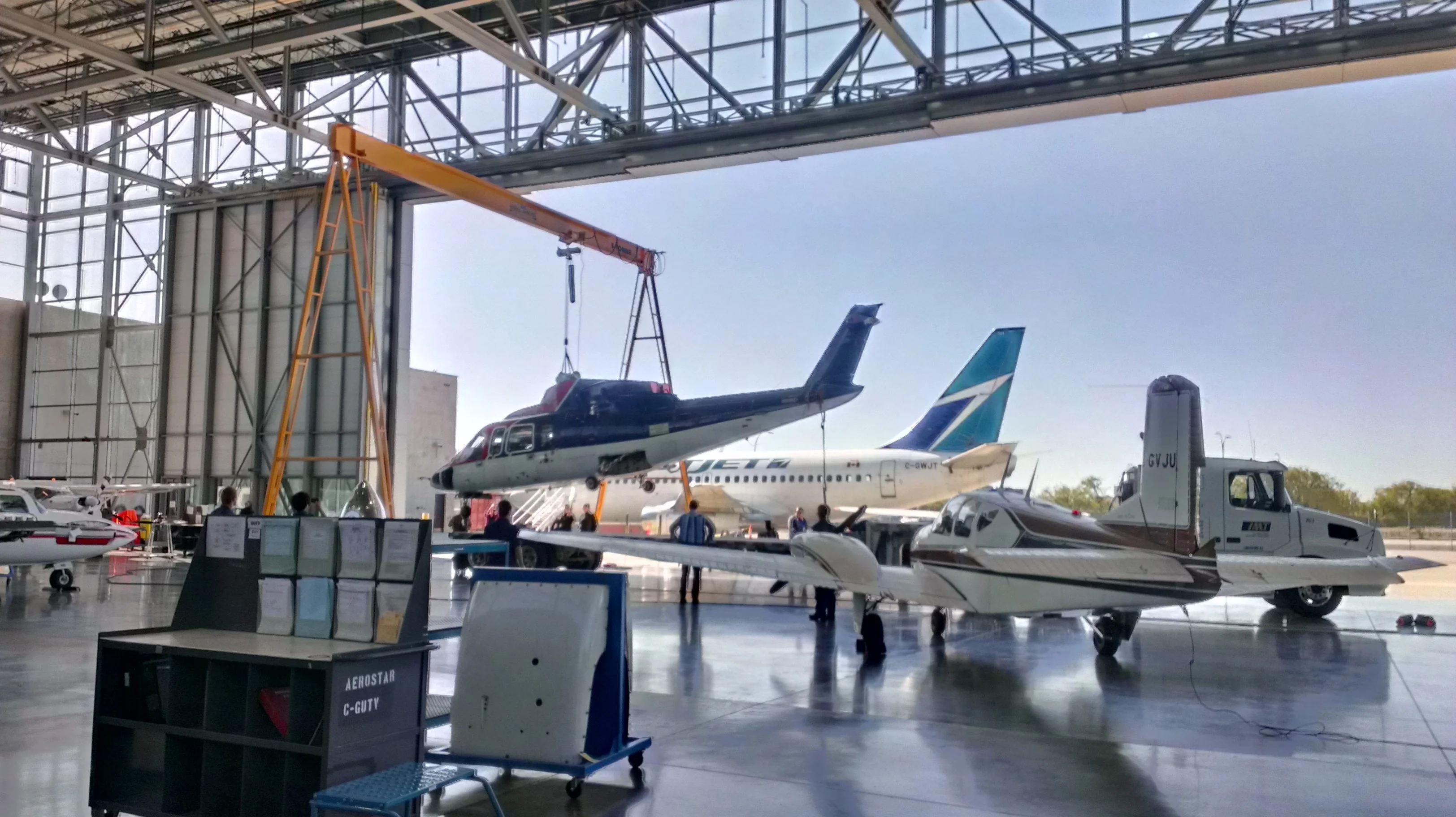 Sikorsky S-76 Helicopter BCIT Delivery